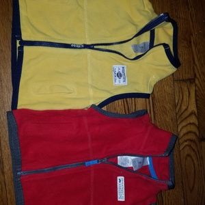 Set of 2 carter's little boy vests